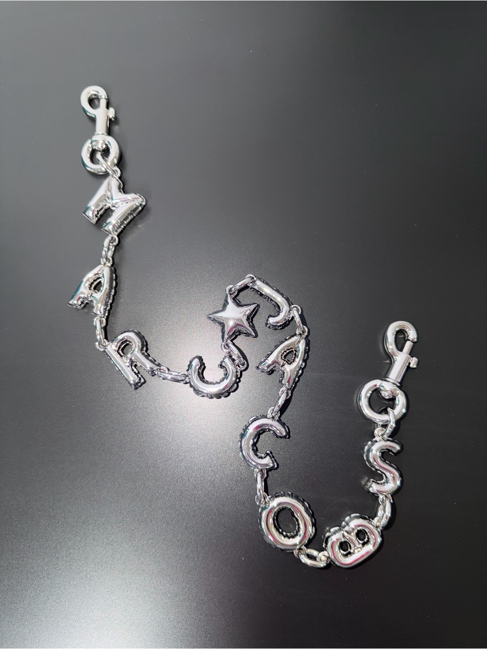 Marc Jacobs Limited Edition Balloon Letter Bag Chain